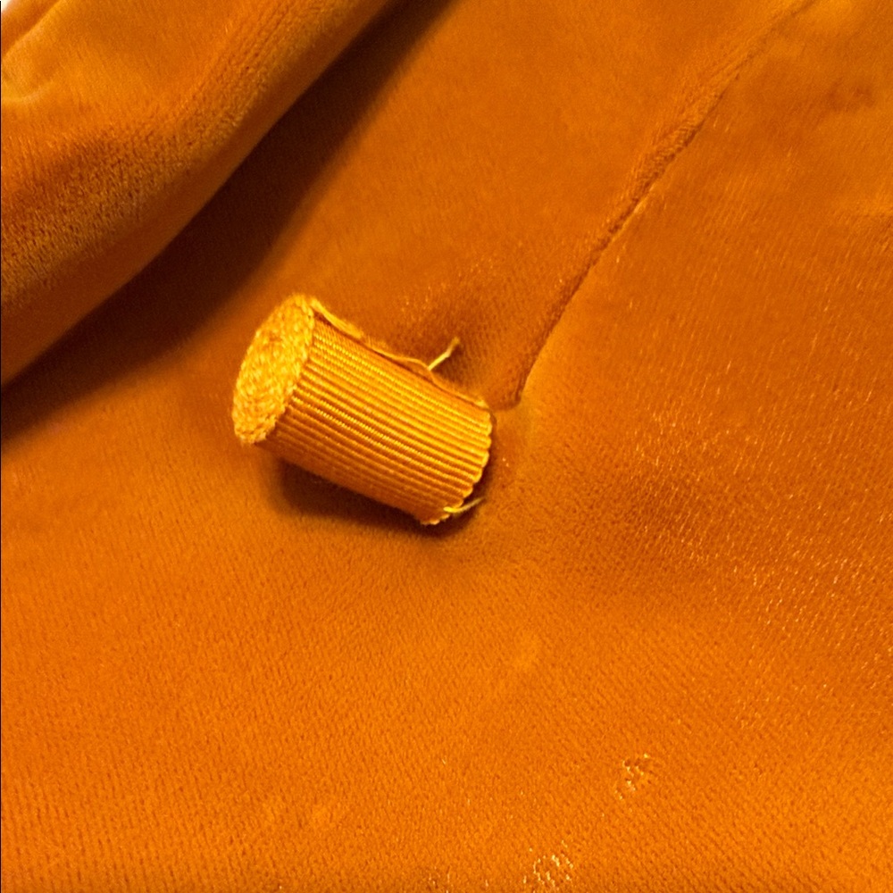 Vintage Hat Trio Orange Velvet, Purple Velvet& Cream Satin - Picture 4 of 16